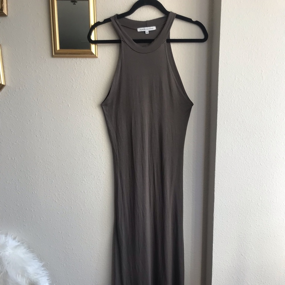 Body hugging maxi dress